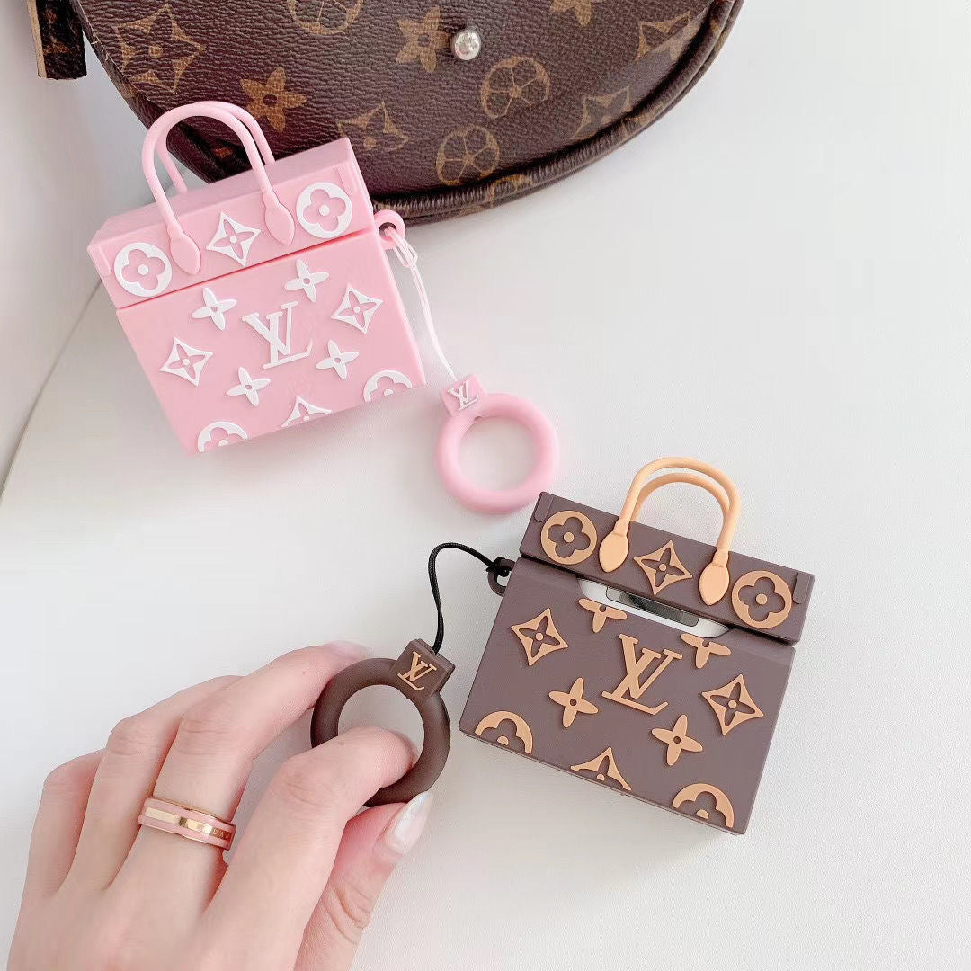 Louis vuitton - כיסוי תיק מעוצב ויוקרתי במיוחד לאיירפודס iphone case FantasyCaseIL