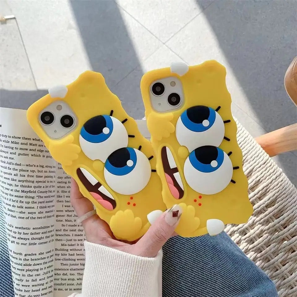 spongebob - כיסוי בובספוג איכותי לאייפון iphone case FantasyCaseIL