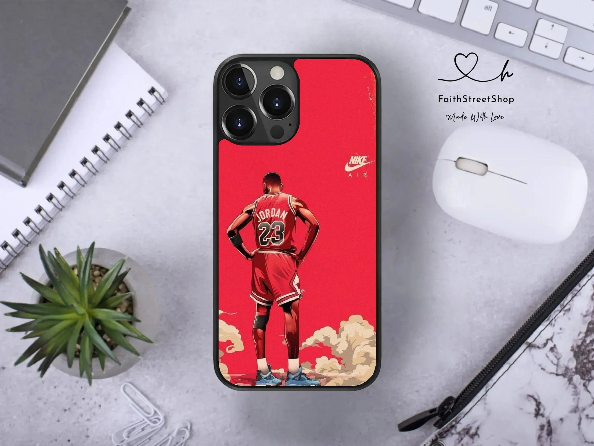 Nike air jordan - כיסוי איכותי ומיוחד לכל סוגי הטלפונים iphone case FantasyCaseIL