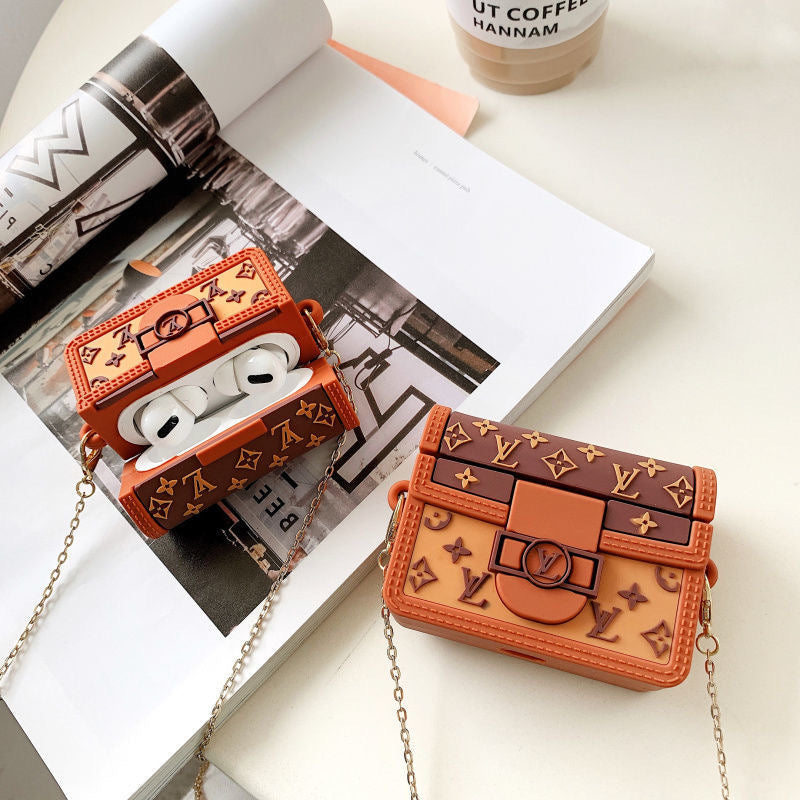 Louis vuitton - כיסוי תיק יוקרתי ומיוחד לאיירפודס iphone case FantasyCaseIL