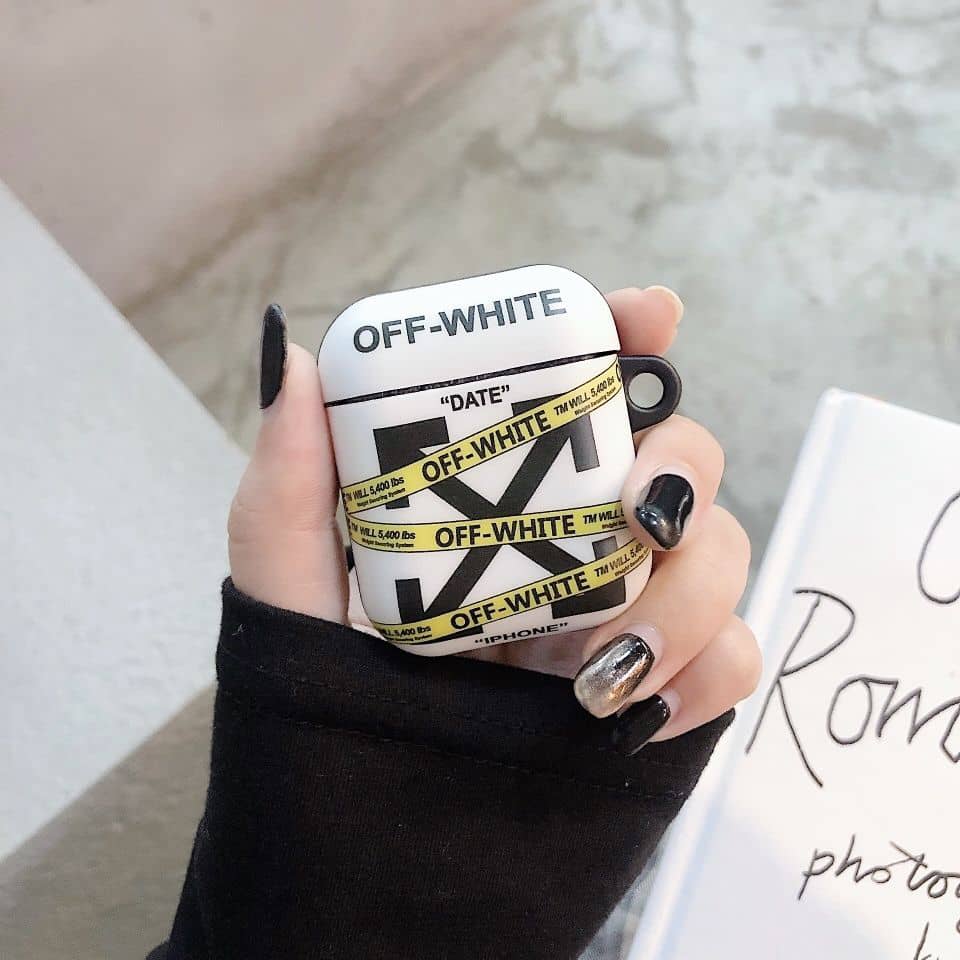 Off white - כיסוי אופנתי לאיירפודס iphone case FantasyCaseIL