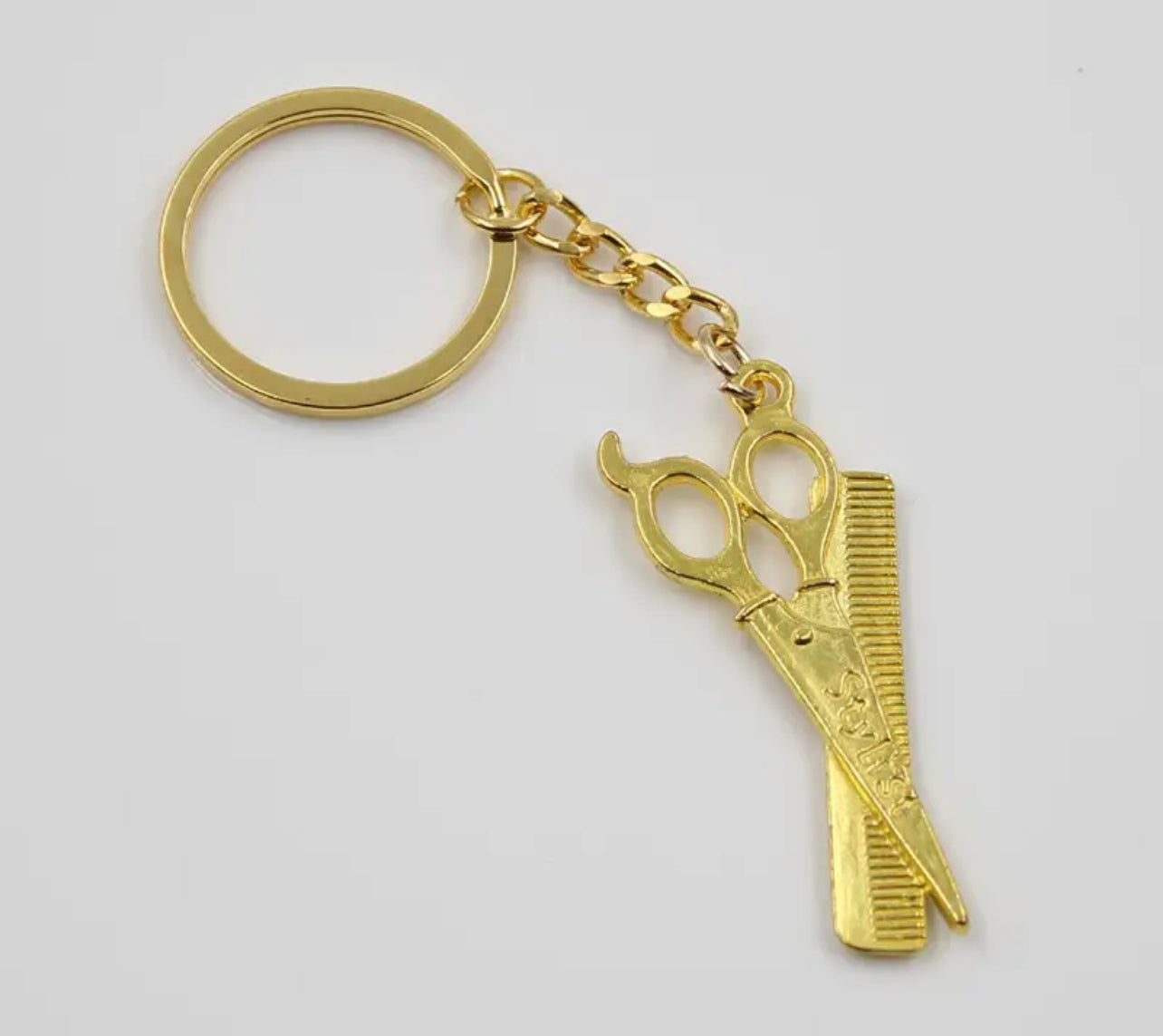 Barber key chain - מחזיק מפתחות בעיצוב כלי מספרה iphone case FantasyCaseIL