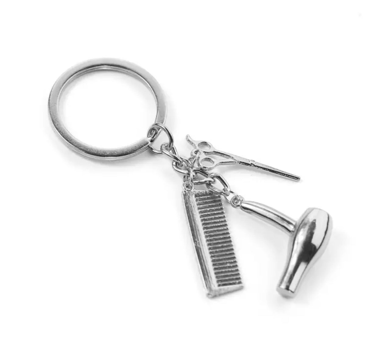 Barber key chain - מחזיק מפתחות בעיצוב כלי מספרה iphone case FantasyCaseIL